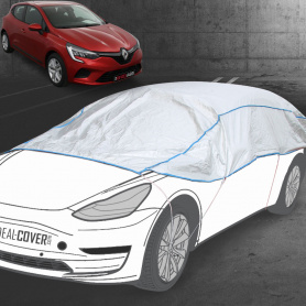 Renault Clio 5 half car cover - Tyvek® DuPont™ mixed use