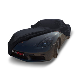 718 Boxster (2016/+) top quality indoor car cover Coverlux© Black