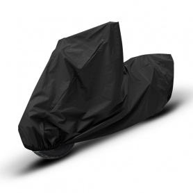 Coprimoto per Harley-Davidson Softail Custom per esterno ExternLux® in PVC nero