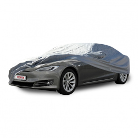 Tesla S tailored fit car cover protection - Softbond+© mixed use