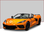 Fundas protección coches, cubre auto para su Corvette Corvette C8 Cabriolet