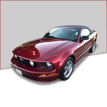 Bâche / Housse protection voiture Ford US Mustang Cabriolet Mk5 2004/2010