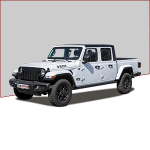 Car covers (indoor, outdoor) for Jeep Gladiator JT