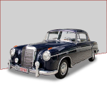 Car covers (indoor, outdoor) for Mercedes 220S/SE - C128