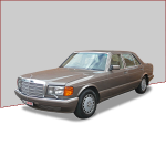 Car covers (indoor, outdoor) for Mercedes Classe S W126