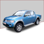 Car covers (indoor, outdoor) for Mitsubishi L200 Double Cab Mk4