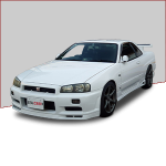 Car covers (indoor, outdoor) for Nissan GT-R R34