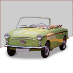 Car covers (indoor, outdoor) for Autobianchi Bianchina Eden Roc