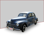 Car covers (indoor, outdoor) for Peugeot 203