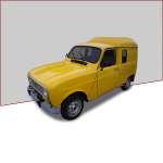 Car covers (indoor, outdoor) for Renault 4L F4