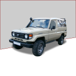 Car covers (indoor, outdoor) for Toyota Land Cruiser Série 6