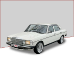 Car covers (indoor, outdoor) and accessories for Mercedes Classe E W123 (1975/1985)