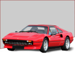 Copriauto per auto Ferrari 308