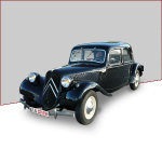 Car covers (indoor, outdoor) for Citroen Traction