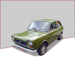 Car covers (indoor, outdoor) for Fiat 127
