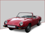 Car covers (indoor, outdoor) for Fiat 850 Spider