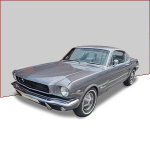 Car covers (indoor, outdoor) for Ford US Mustang Fastback Mk1 (1964/1965)