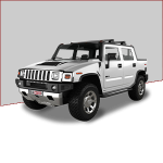 Car covers (indoor, outdoor) for Hummer H2 SUT