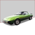 Car covers (indoor, outdoor) for Mazda RX7 Mk1