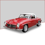 Car covers (indoor, outdoor) for Mercedes 190 SL - W121