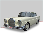 Car covers (indoor, outdoor) for Mercedes W112