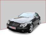 Bache pour Mercedes CLK 55 AMG Cabrio A208 1999-2006, Bache Voiture à  Fermeture éclair Respirante pour l'extérieur, résistante aux UV, au Vent et  à la Neige(Silver Red) : : Auto et Moto