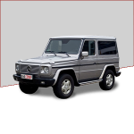 Car covers (indoor, outdoor) for Mercedes Classe G W463 Short