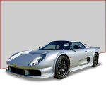 Car covers (indoor, outdoor) for Noble M400