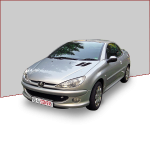 Bâche Peugeot 206 CC (2000 - 2009 ) semi sur mesure intérieure - My Housse