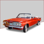 Copriauto per auto Pontiac LeMans (1962/1963)