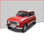 Car covers (indoor, outdoor) for Renault 4L