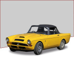 Car covers (indoor, outdoor) for Sunbeam Tiger Série 2