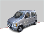 Car covers (indoor, outdoor) for Suzuki Wagon R+