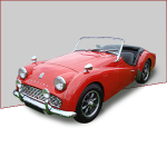 Car covers (indoor, outdoor) for Triumph TR3
