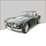 Car covers (indoor, outdoor) for Triumph TR4