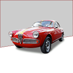Fundas protección coches, cubre auto para su Alfa Romeo Giulietta Coupe 2 puertas