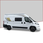 RV / Motorhome / Camper covers (indoor, outdoor) for C.I Kyros K2 White