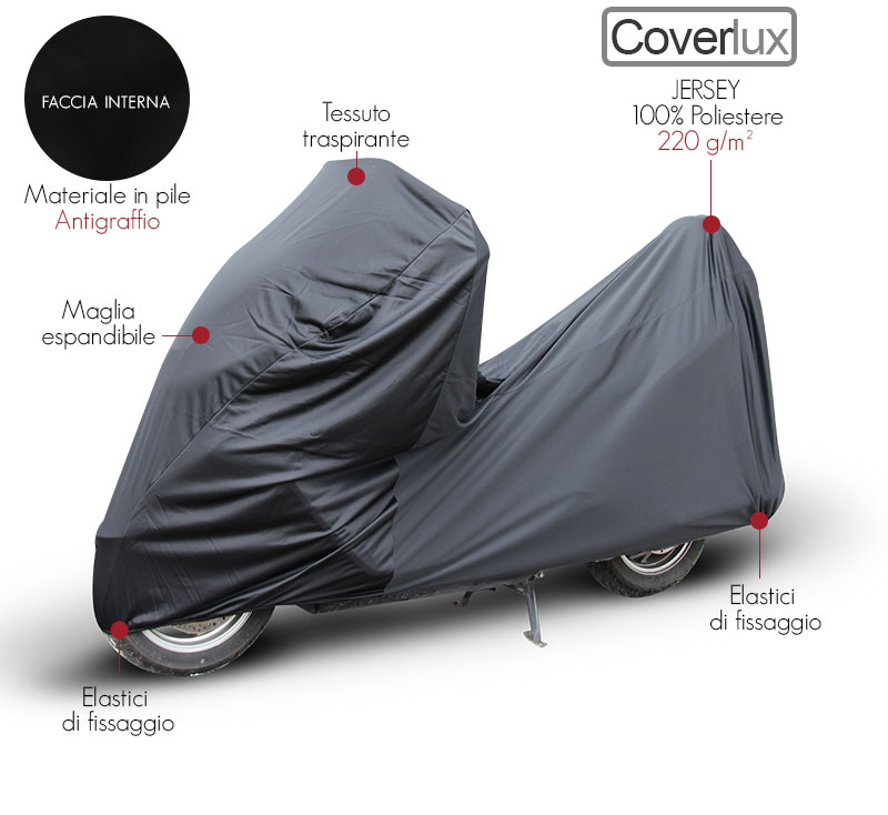 Copriscooter Coverlux© in tessuto jersey