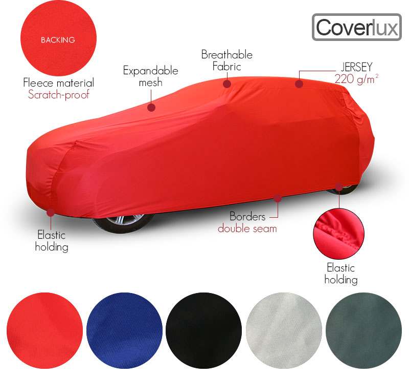 Audi RS3 Sportback 8V car cover - Coverlux© : top-quality indoor