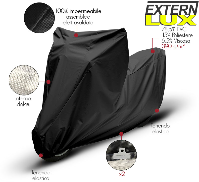 Coprimoto Mash Custom 400 - Telo protettivo moto in ExternLux® per esterno