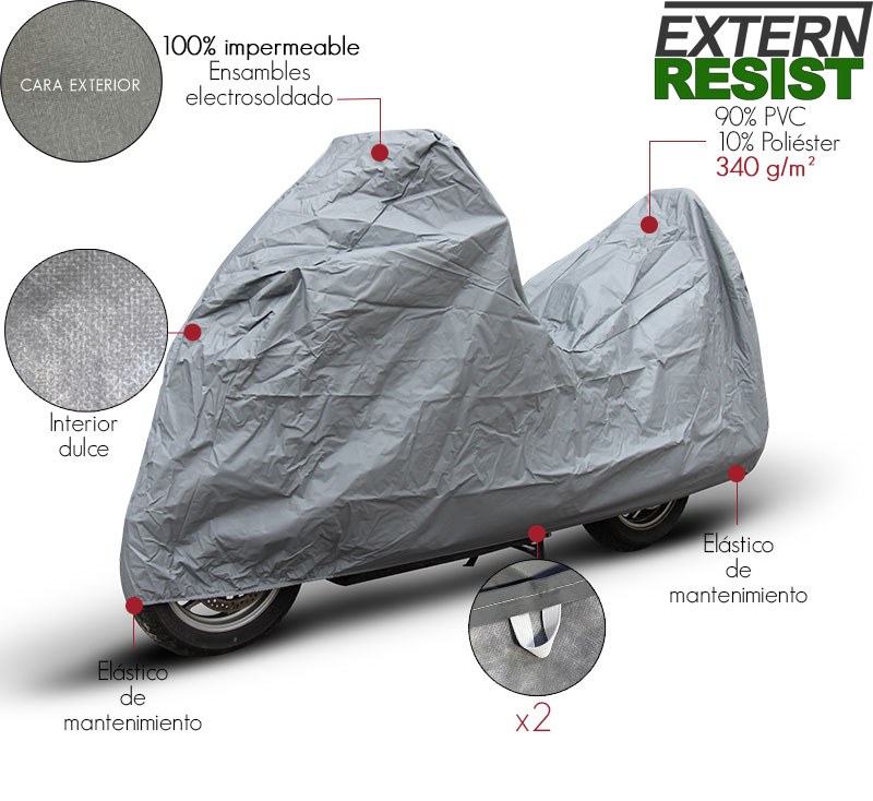 Funda protección scooter Peugeot Speedfight 2 - Funda protectora scooter  ExternResist® : uso exterior