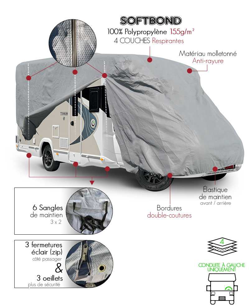 housse protection camping-car Softbond