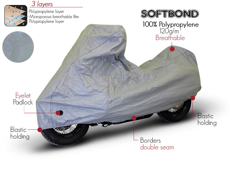 Mixed use Softbond Motorcycle cover