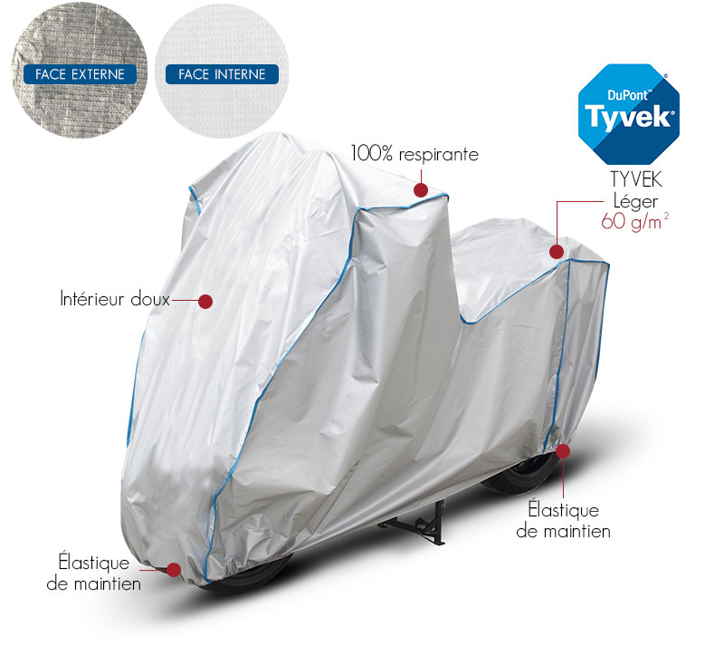 housse protection scooter Tyvek® DuPont™