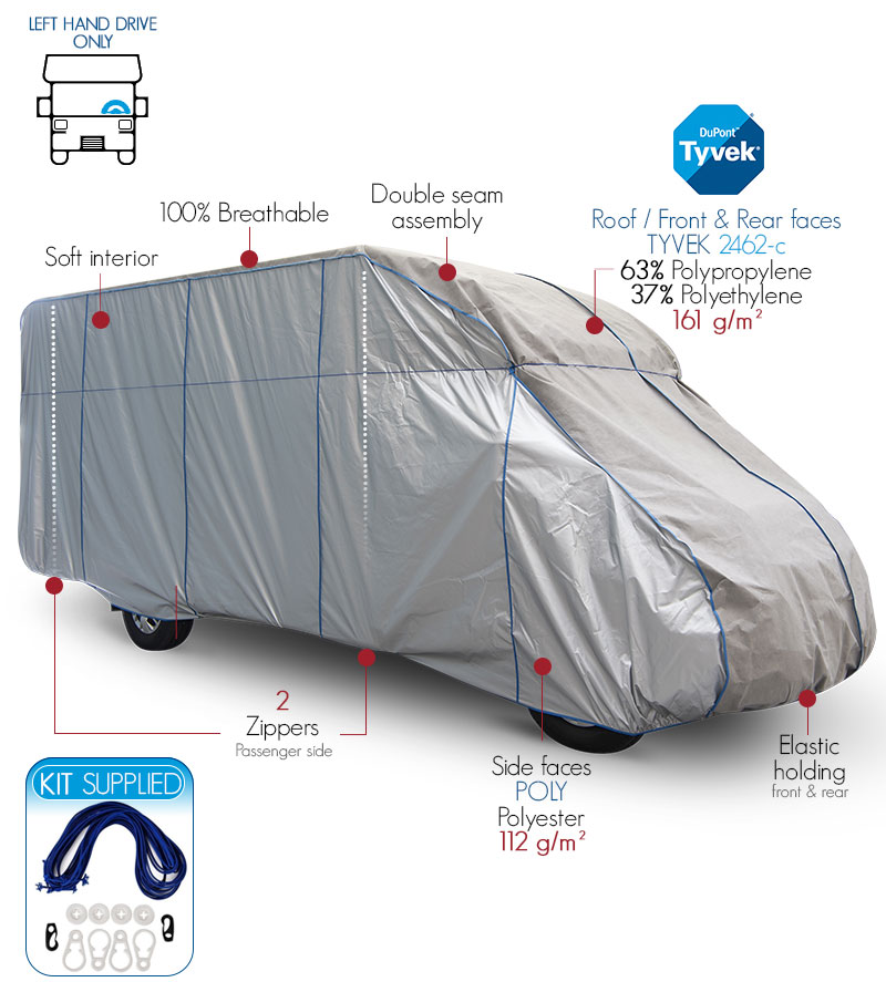 Mixed use TYVEK® TOP COVER 2462-C RV cover