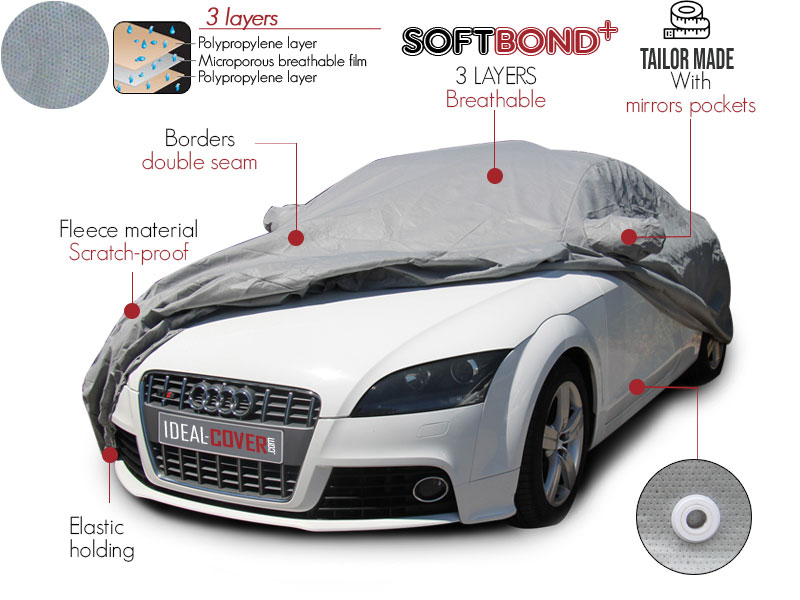 Mixed use Softbond+ tailored fit car cover